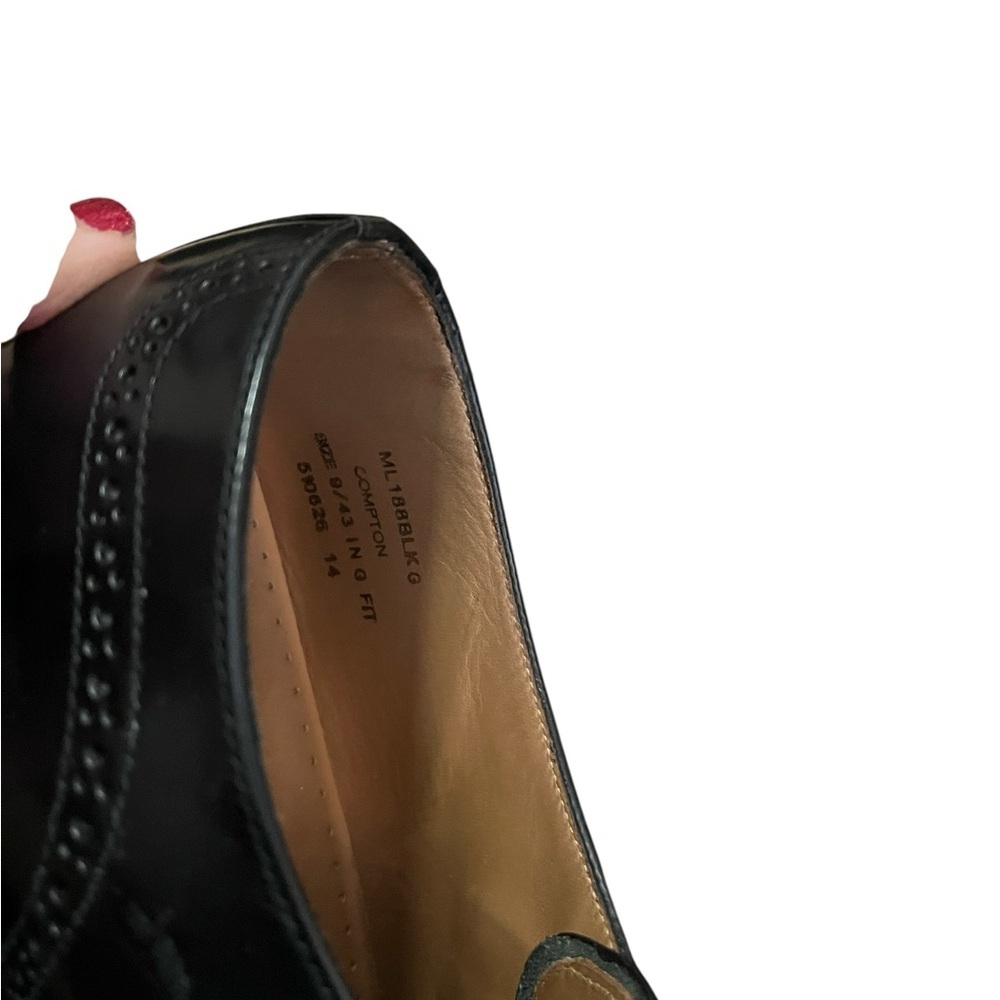 Charles Tyrwhitt “Compton” Single Monk Strap Shoes Size 9 - Picture 4 of 8